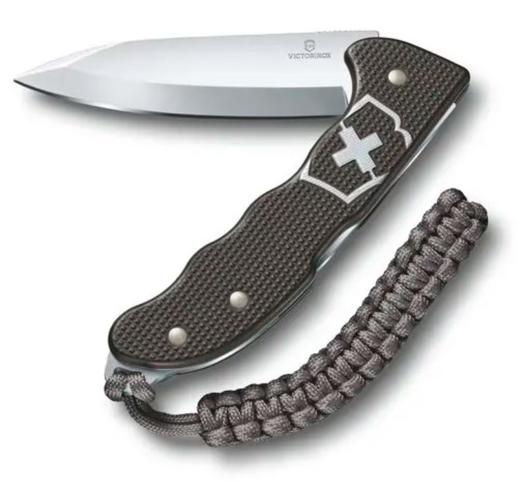 Victorinox Hunter Pro Alox Limited Edition 2022, Collectible Pocket Knife with Thunder Gray Alox Scales - 0.9415.L22