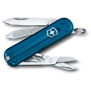 Victorinox Classic SD Transparent, Classic Pocket Knife in Bold, Vivid Colors - 0.6223.T61G