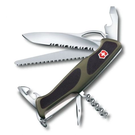 Victorinox Ranger Grip 179 Large Pocket Knife with Two-Component Scales - 0.9563.MWC4