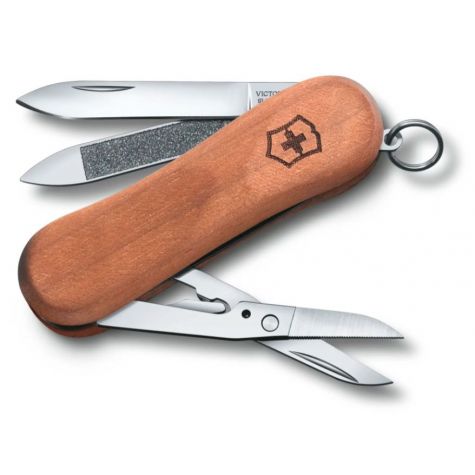 Victorinox Small Pocket Knife with Elegant Wood Scales 0.6421.63