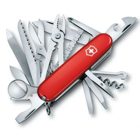 Victorinox Swiss Champ Medium Pocket Knife with 33 Functions - 1.6795