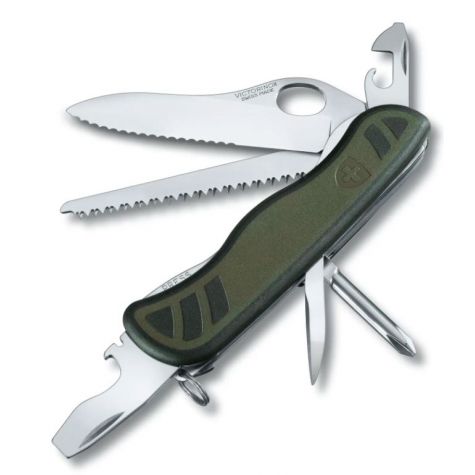 Victorinox Swiss Soldier's Knife 08 Large Pocket Knife with Screwdriver - 0.8461.MWCH